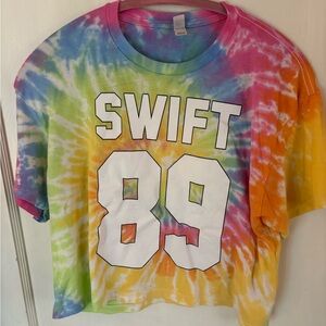 Taylor Swift Merch Crop T-Shirt